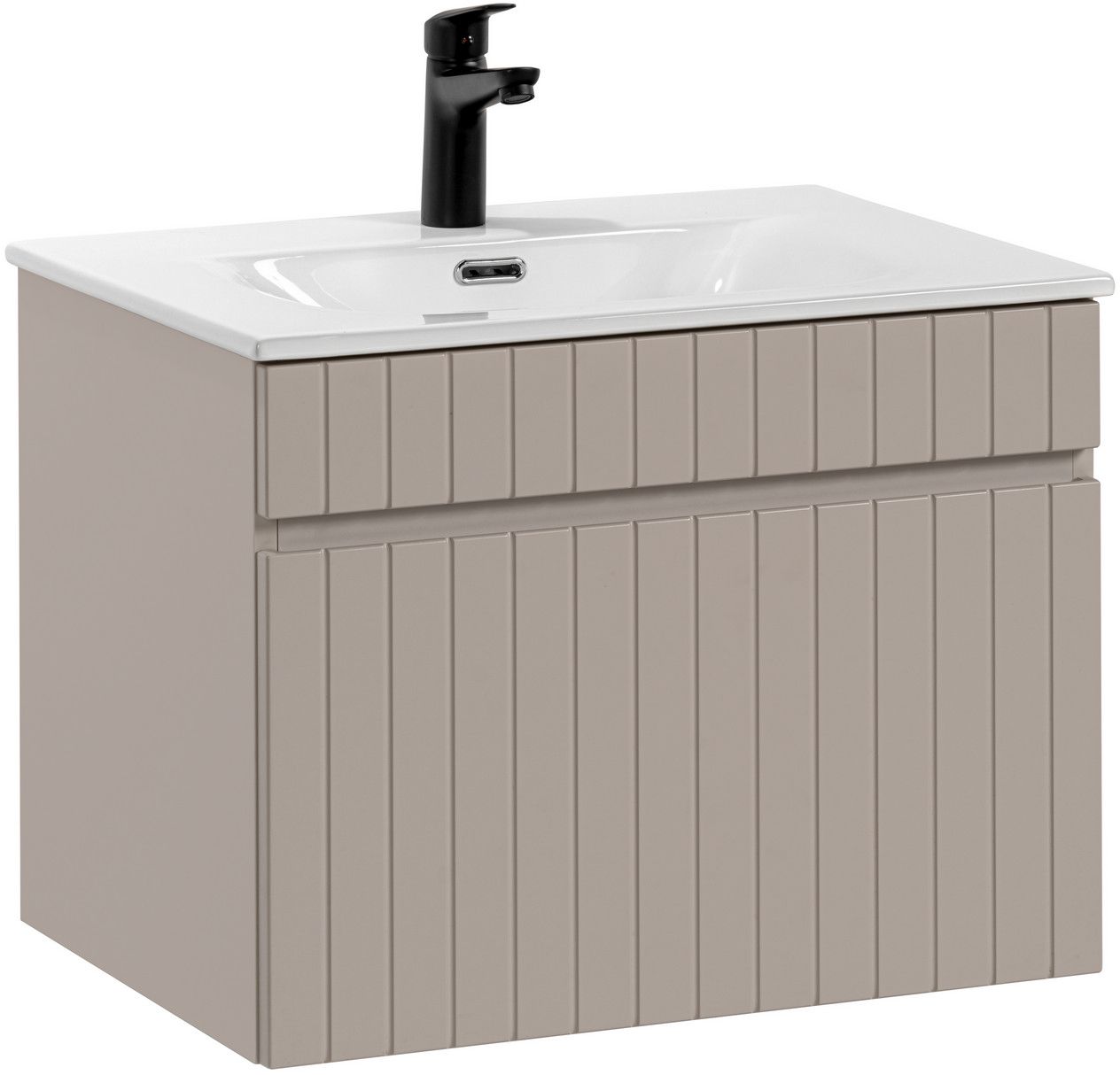 Set armoire Comad Iconic Cashmere ICONIC CASHMERE 82-60-D-1S, lavabo Comad Sky SKY 60/DP-8099