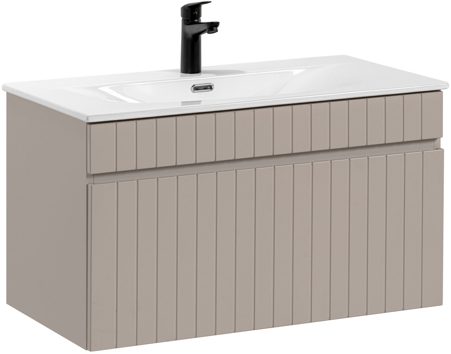 Set armoire Comad Iconic Cashmere ICONIC CASHMERE 82-80-D-1S, lavabo Comad Sky SKY80/DP-8099