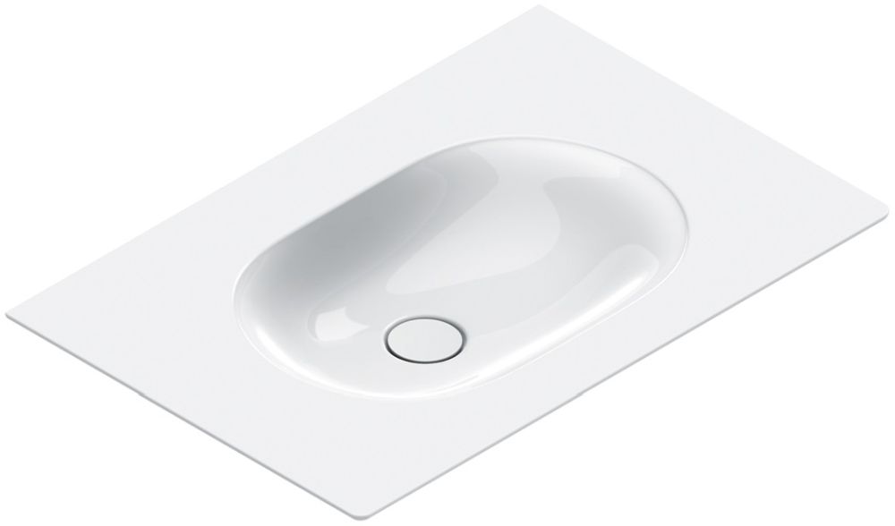 Catalano Sfera lavabo 60x50 cm rectangulaire classique-de meuble blanc 0520611001