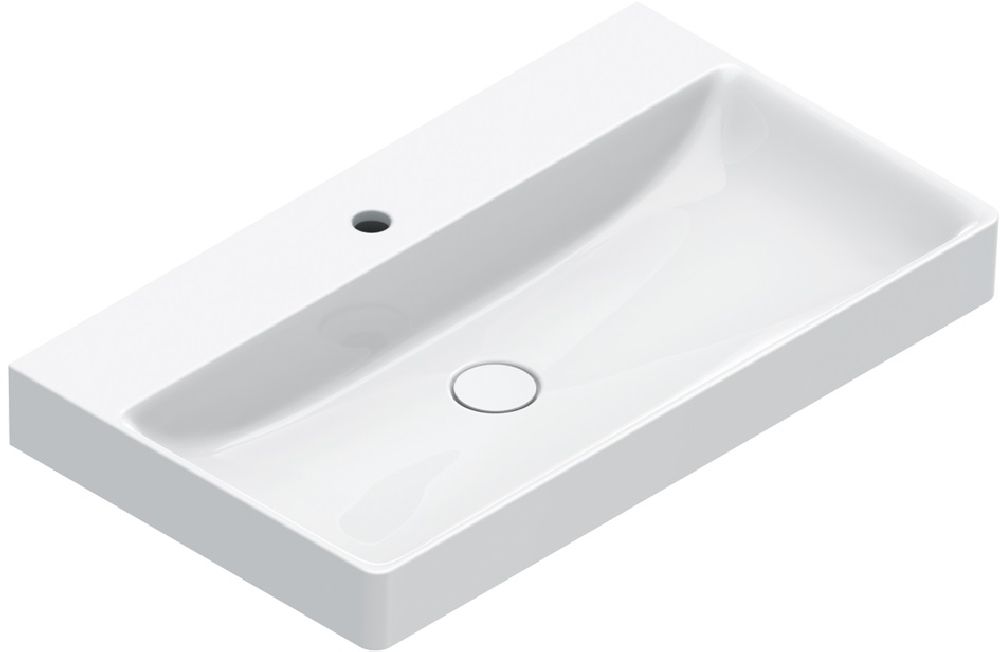 Catalano Green lavabo 80x47 cm rectangulaire classique-à poser blanc 0420800001