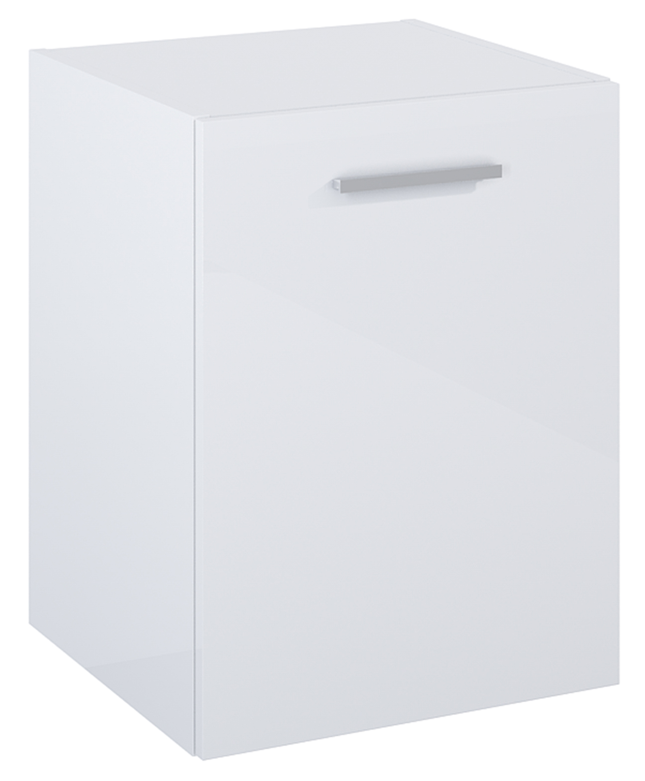 Roca Kwadro armoire 39.8x38.4x53 cm latérale suspendue blanc A857974806