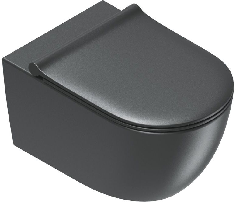Catalano Sfera cuvette de wc suspendue oui noir mat 0511550022