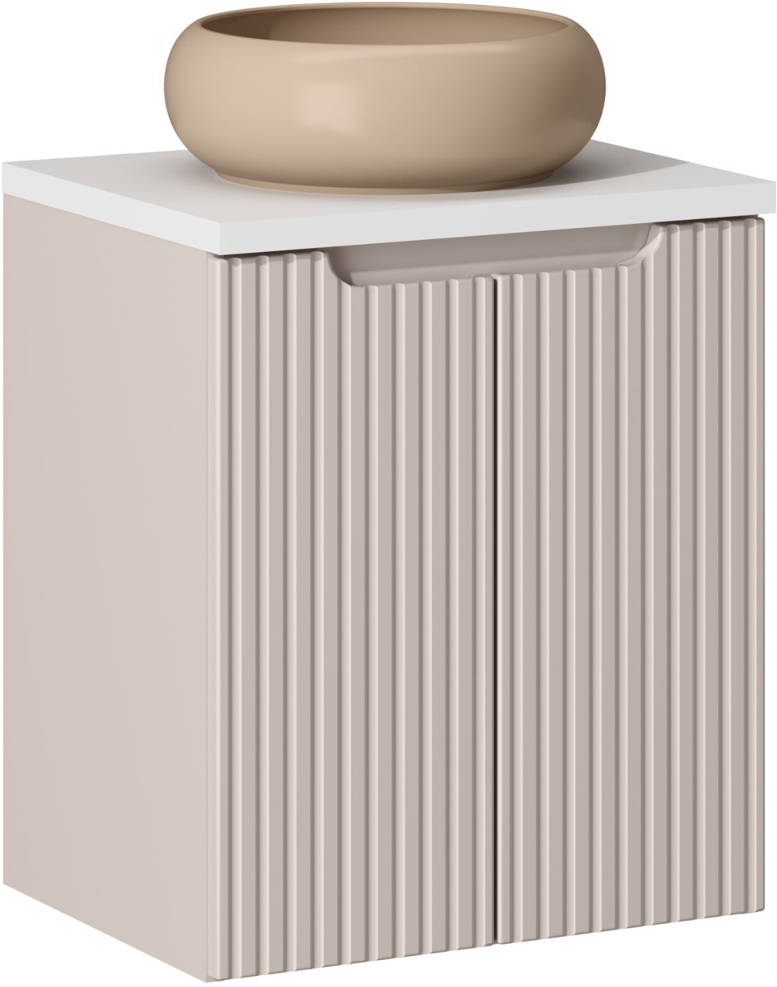 Set armoire Comad Nova Cashmere NOVA CASHMERE 82-50-2D, lavabo Comad Wiki UN-WIKI-MC, NOVA WHITE 89-50