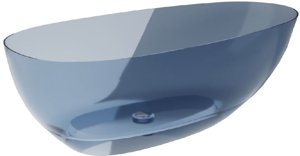 Besco Xara baignoire autoportante 160x75 cm ovale #WAX-160-BWW