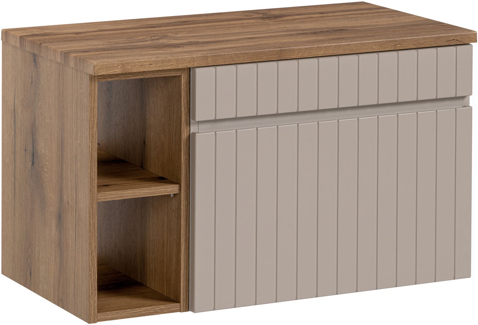 Set armoire Comad Iconic Cashmere ICONIC CASHMERE 82-60-D-1S, armoire Comad Coast Evoke ICONIC OAK COAST EVOKE 81-01-A, BLAT 89-80-A OAK COAST EVOKE