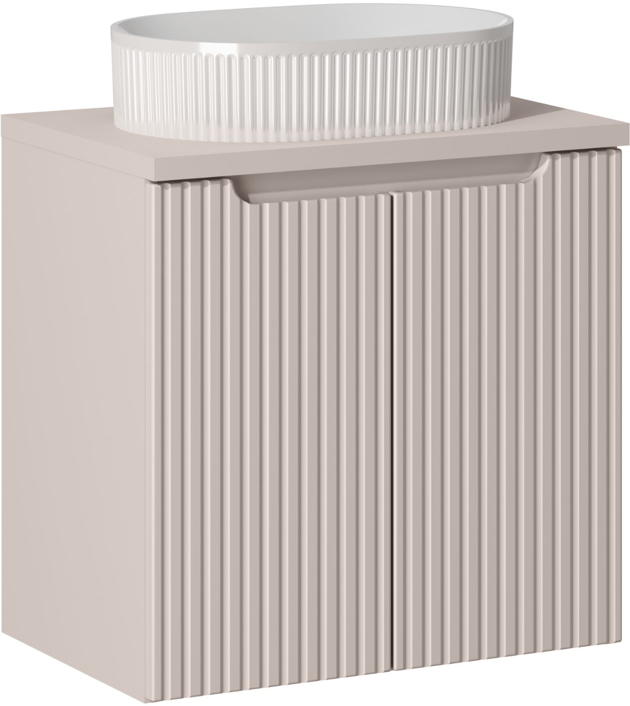 Set armoire Comad Nova Cashmere NOVA CASHMERE 82-60-2D, lavabo Comad Beyond BEYOND 5 WHITE ( E-6564 ), NOVA CASHMERE 89-60