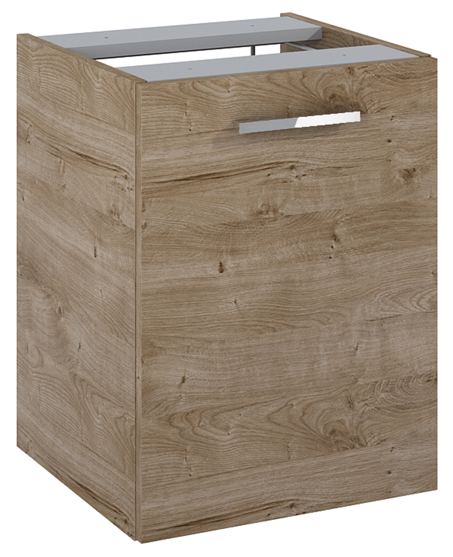 Roca Kwadro armoire 39.8x38.4x53 cm latérale suspendue chêne A857973808
