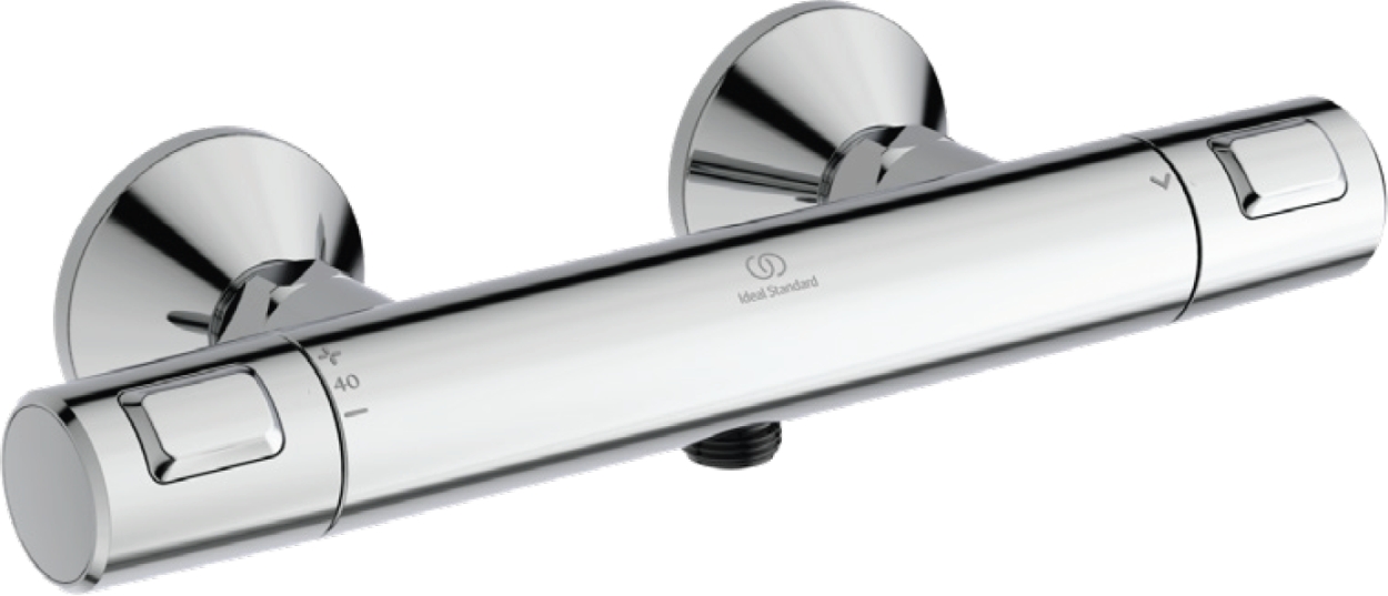 Ideal Standard Ceratherm T25 mitigeur de douche murale oui chrome A7201AA