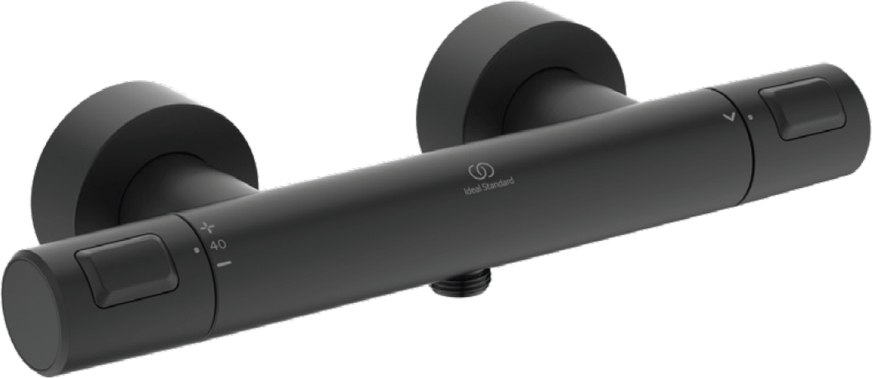 Ideal Standard Ceratherm mitigeur de douche murale oui noir A7201XG