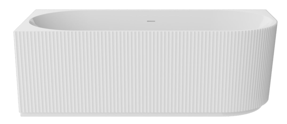 Besco Denaya baignoire murale 170x78 cm blanc #WAS-170-DLW