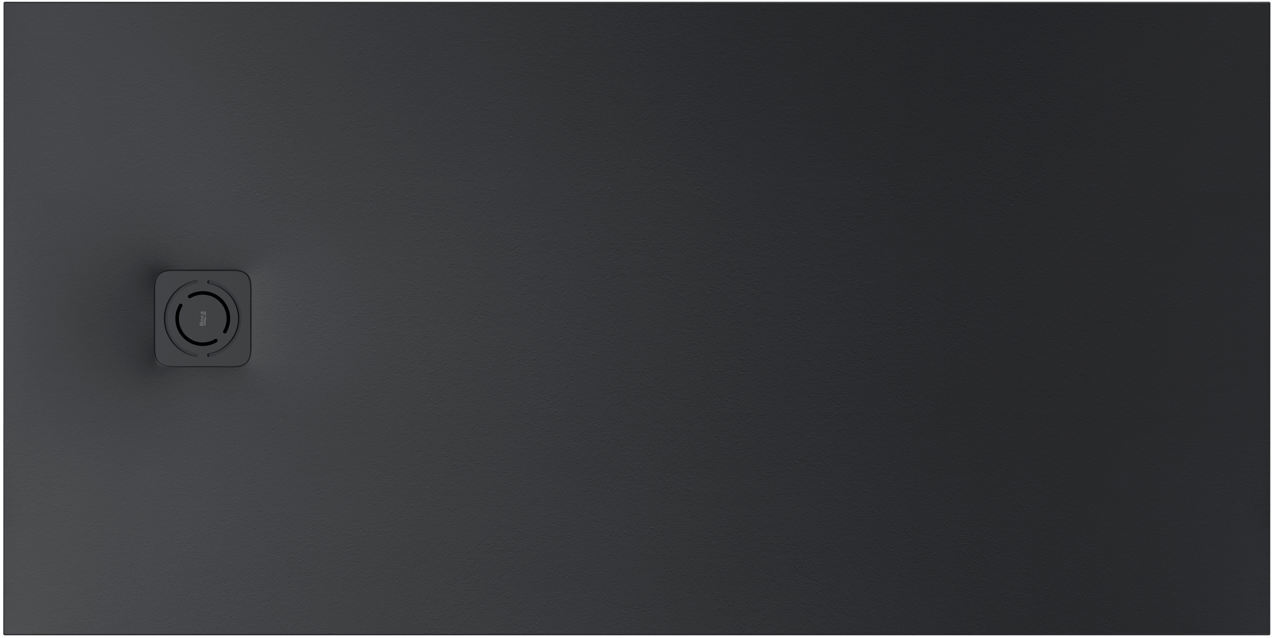 Roca Magma receveur de douche rectangulaire 170x90 cm noir APE016A438403400