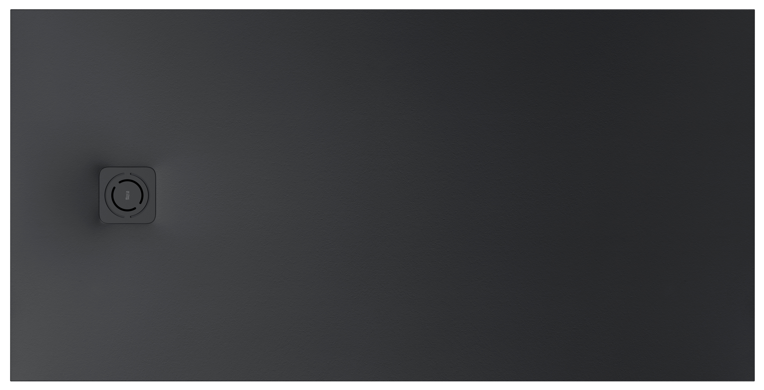 Roca Magma receveur de douche rectangulaire 200x100 cm noir APE017D03E803400