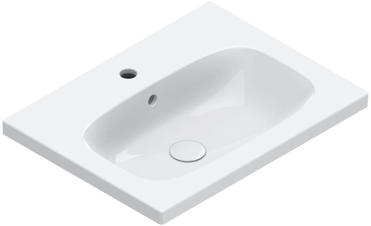 Catalano Alvea lavabo 60x46 cm rectangulaire classique-de meuble blanc 0620601001