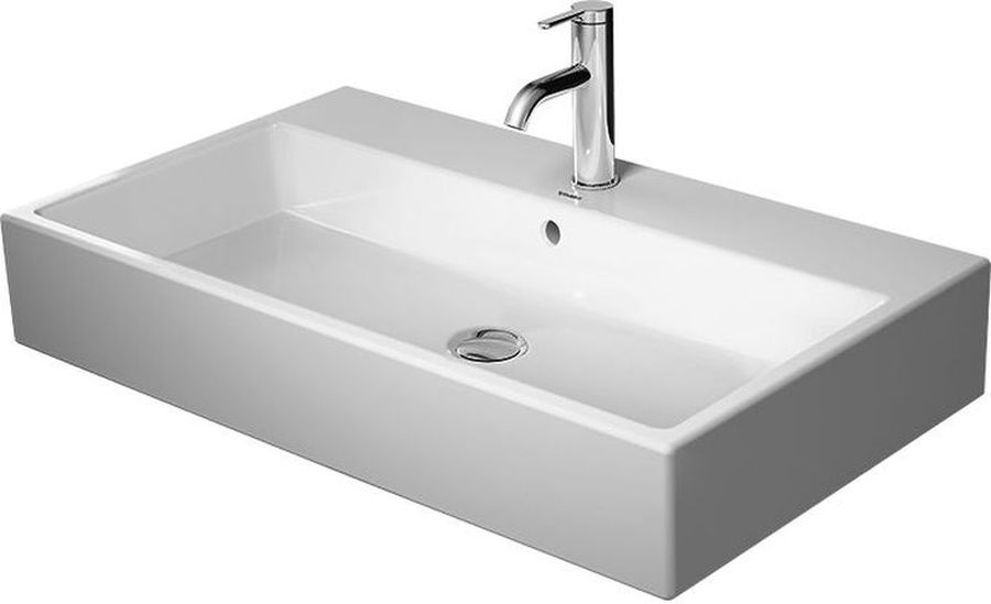 Duravit Vero Air lavabo 80x47 cm rectangulaire classique-de meuble blanc 2350800060