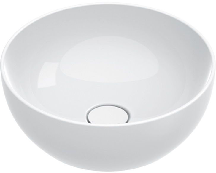 Catalano Green lavabo 40x40 cm ronde à poser blanc 0423400001