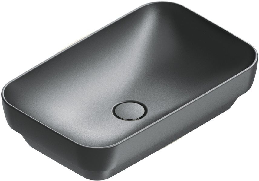 Catalano Green lavabo 60x38 cm rectangulaire encastrée noir 0424600022
