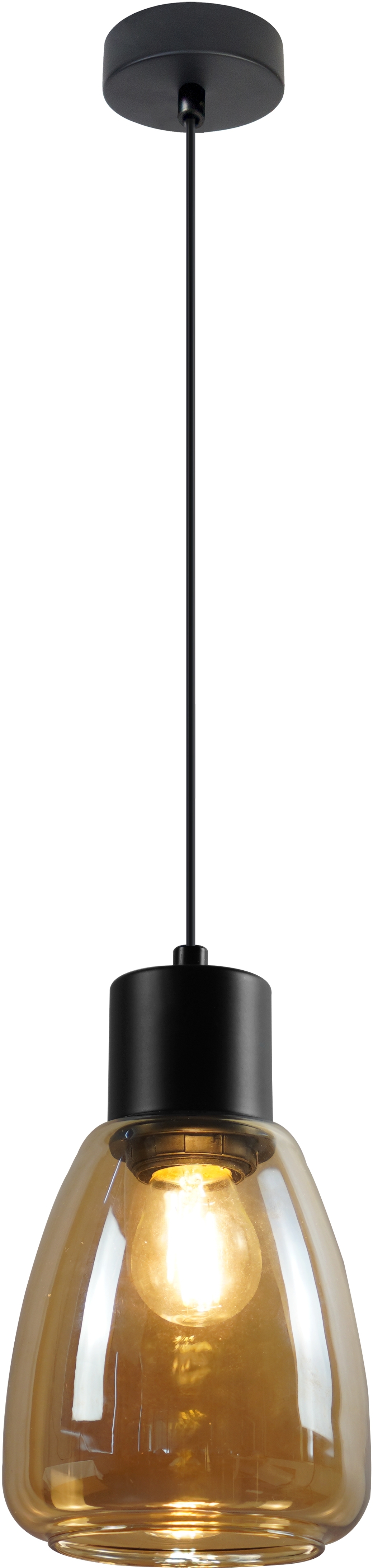 Candellux Moldo lampe suspendue 1x40 W ambre 31-35073