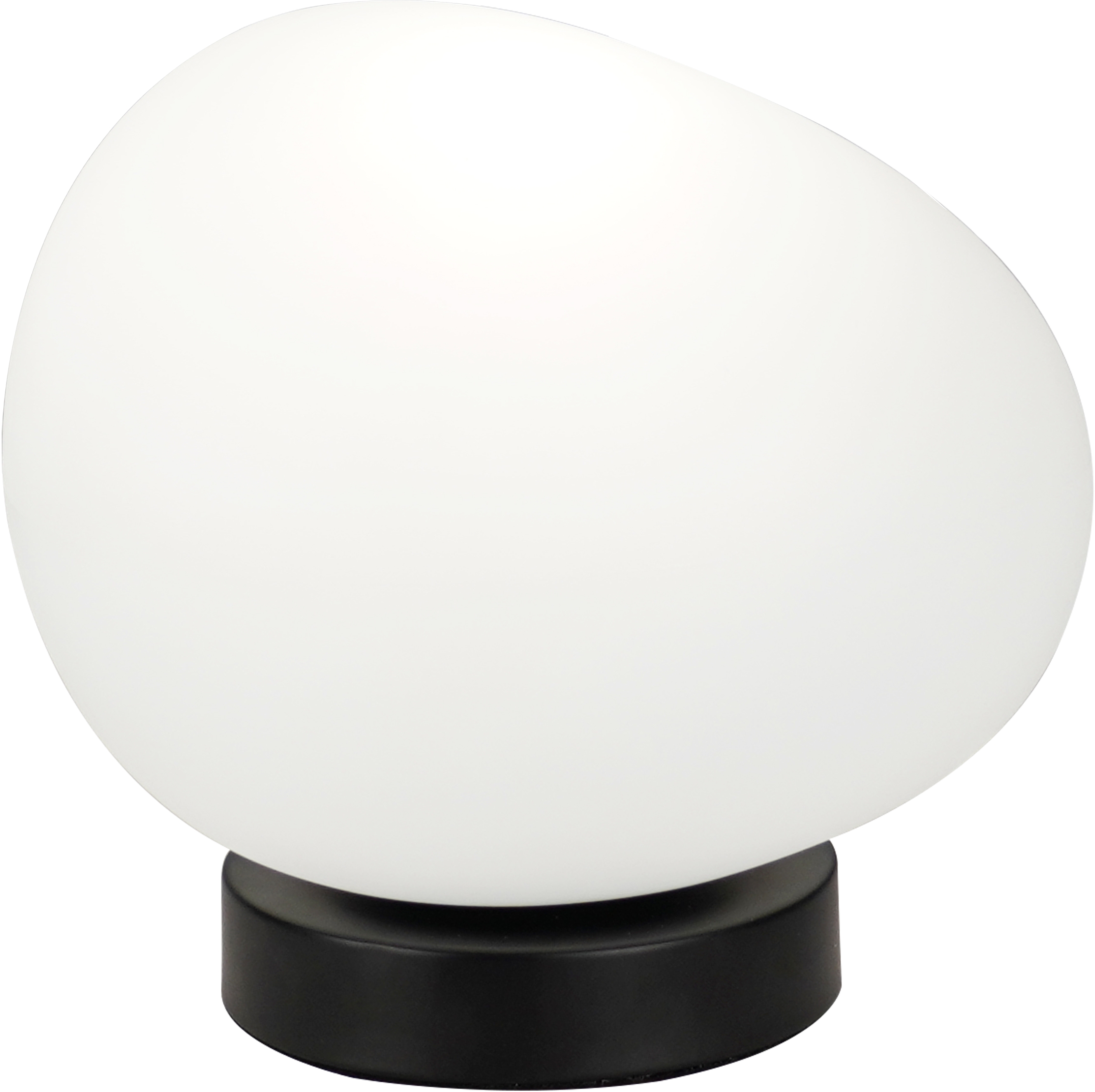 Candellux Stones lampe de table 1x40 W blanc-noir 41-35219