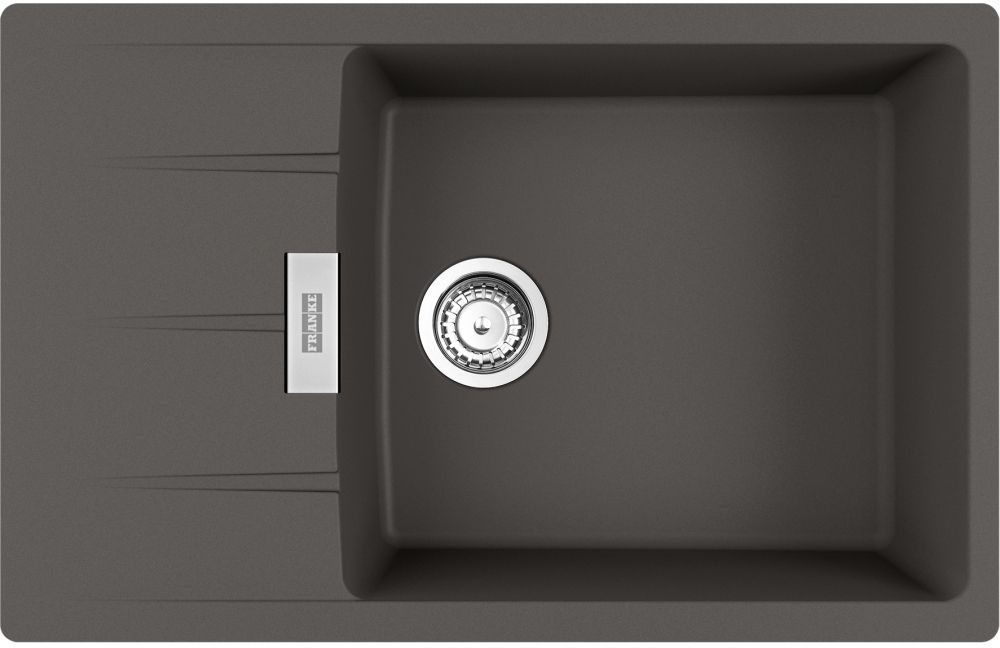 Franke Centro évier en granit 78x50 cm gris/graphite/onyx 114.0716.325