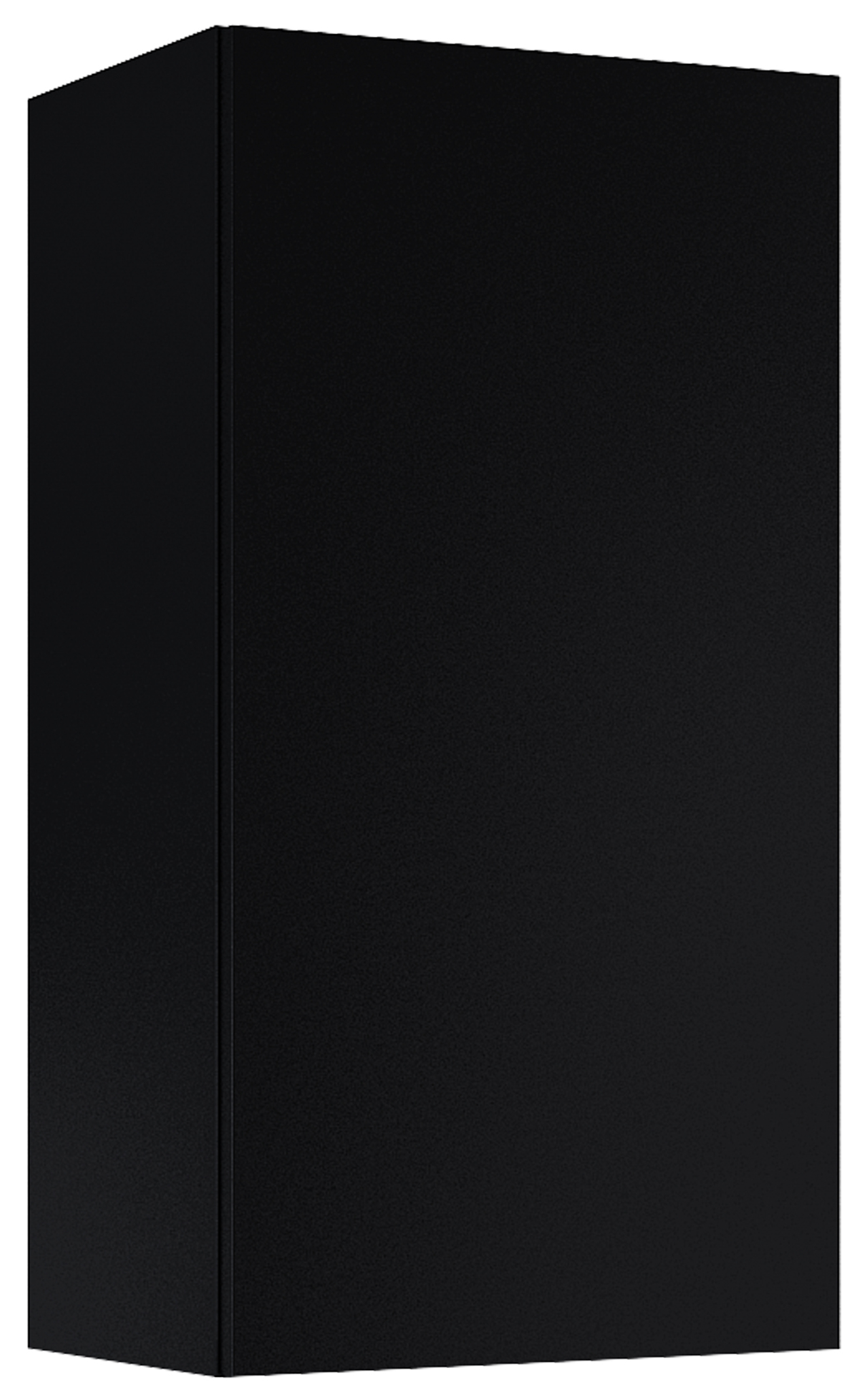 Roca Extra armoire 40x21.6x80 cm latérale suspendue noir A857958532