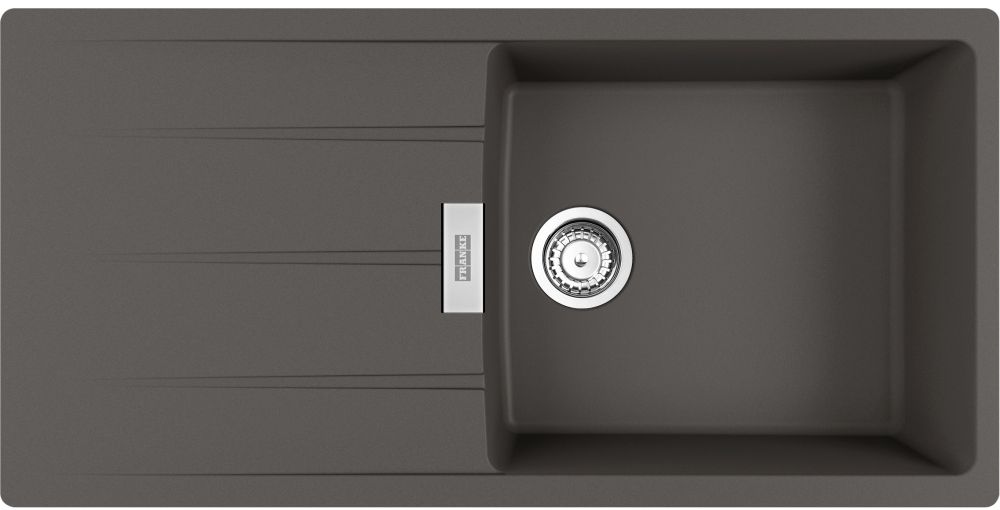 Franke Centro évier en granit 100x50 cm gris/graphite/onyx 114.0716.329