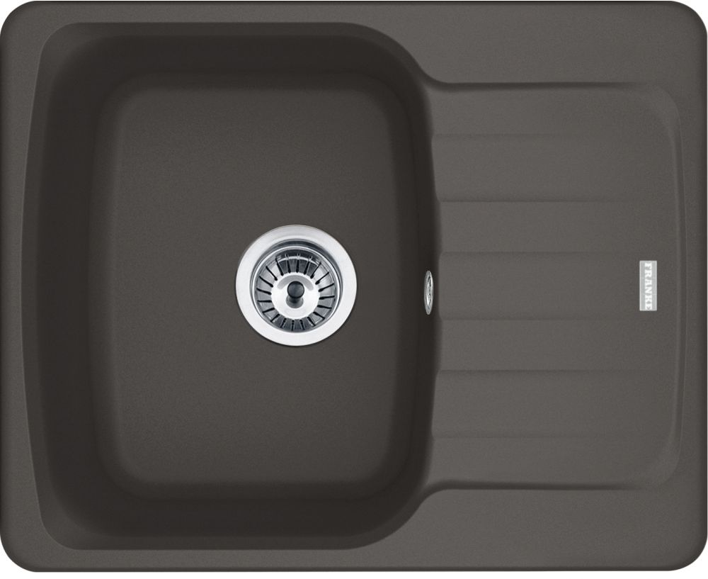 Franke Centro évier en granit 62x50 cm gris/graphite/onyx 114.0716.190