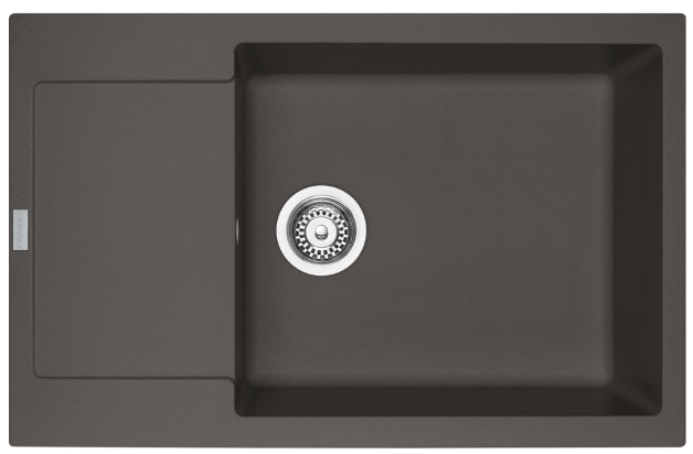 Franke Maris évier en granit 78x50 cm gris/graphite/onyx 114.0716.344