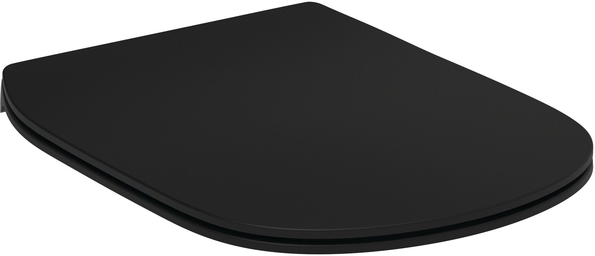 Ideal Standard Tesi abattant de wc à descente amortie noir T5522V3