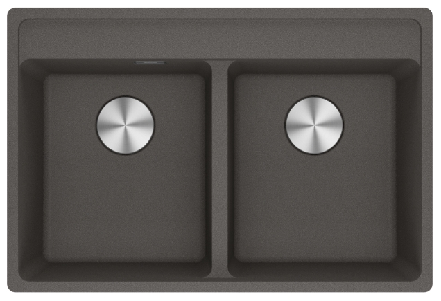 Franke Maris évier en granit 76x51 cm gris/graphite/onyx 114.0716.341