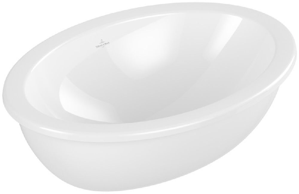 Villeroy & Boch Loop & Friends lavabo 66x47 cm ovale encastrée blanc 4A6300R1