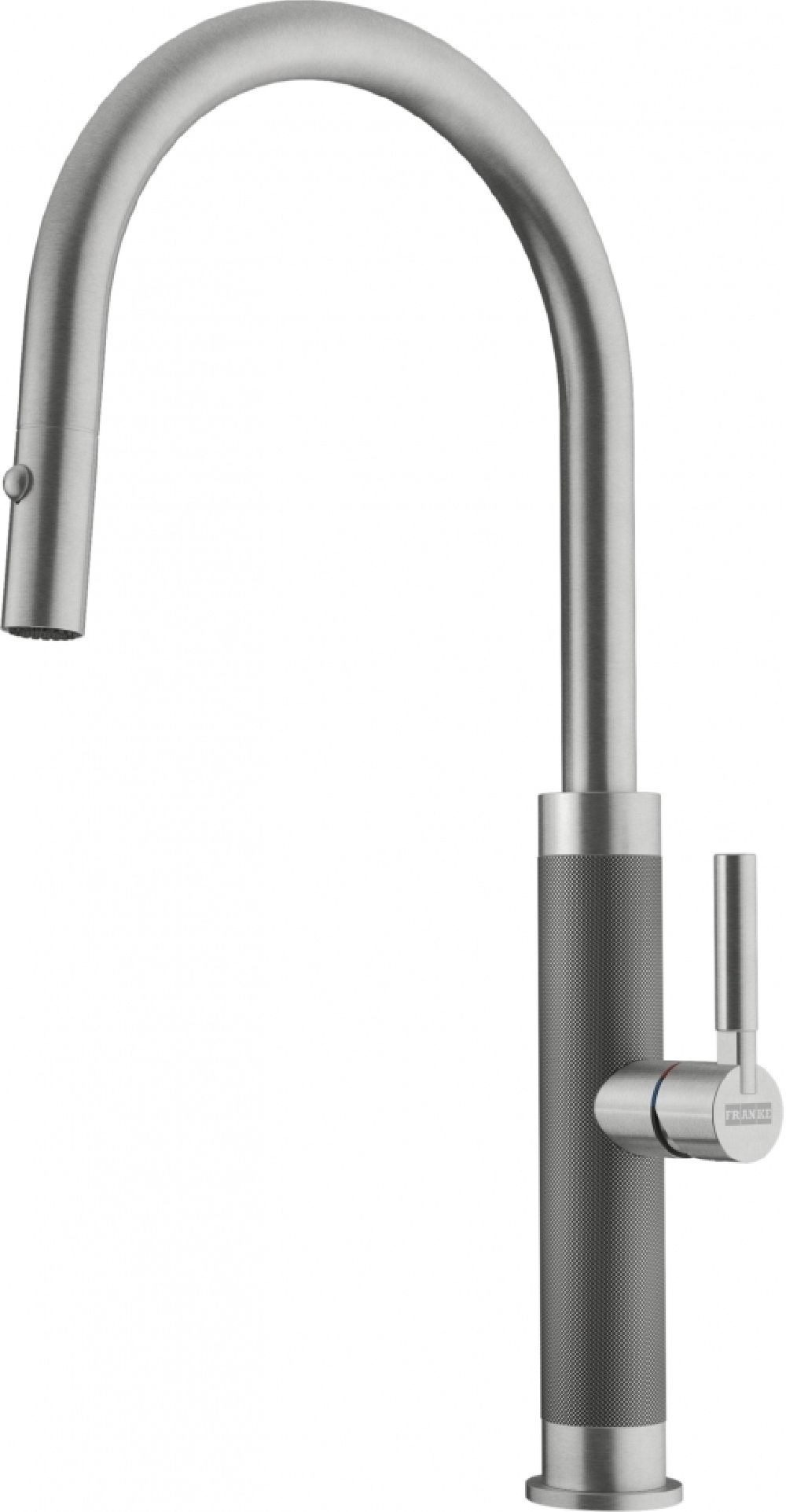 Franke Mythos Masterpiece Pull-Out Spray mitigeur de cuisine sur pied acier inoxydable 115.0711.554