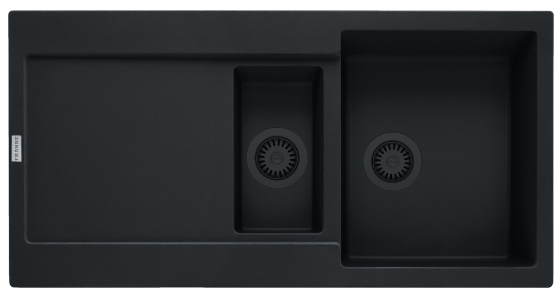 Franke Maris évier en granit 97x50 cm noir 114.0693.531