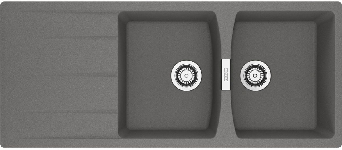 Franke Centro évier en granit 116x50 cm gris/graphite/onyx 114.0710.235