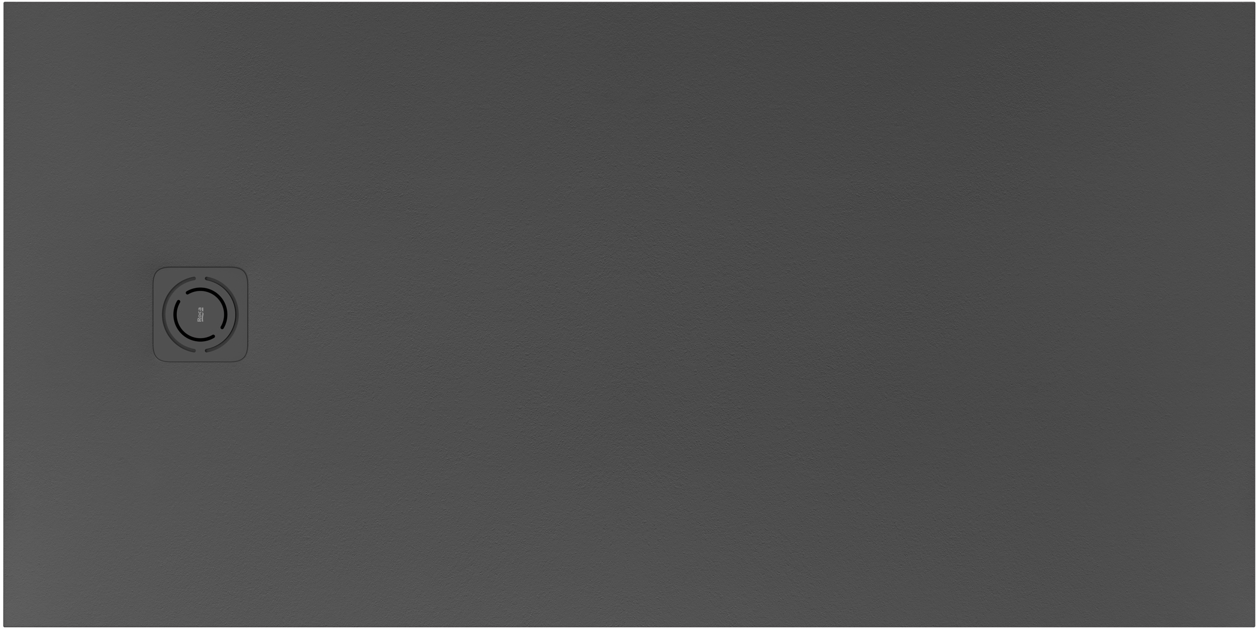 Roca Magma receveur de douche rectangulaire 160x80 cm onyx APE0164032003640