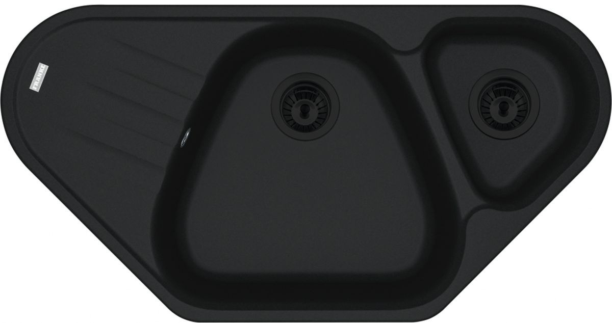 Franke Antea évier en granit 96x50 cm noir 114.0729.775
