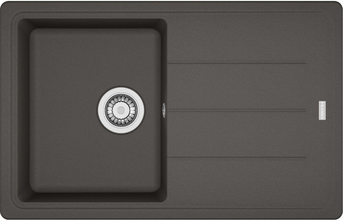 Franke Basis évier en granit 78x50 cm gris/graphite/onyx 114.0716.317