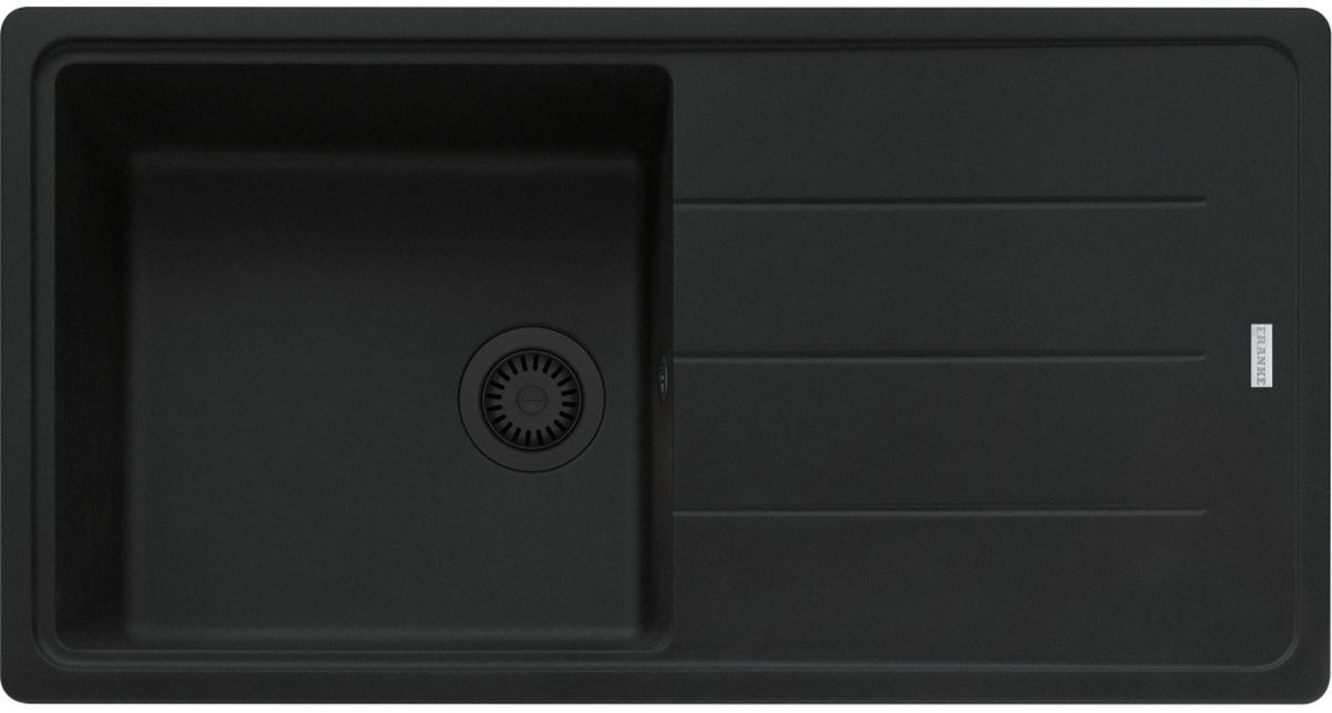 Franke Basis évier en granit 97x50 cm noir 114.0693.556