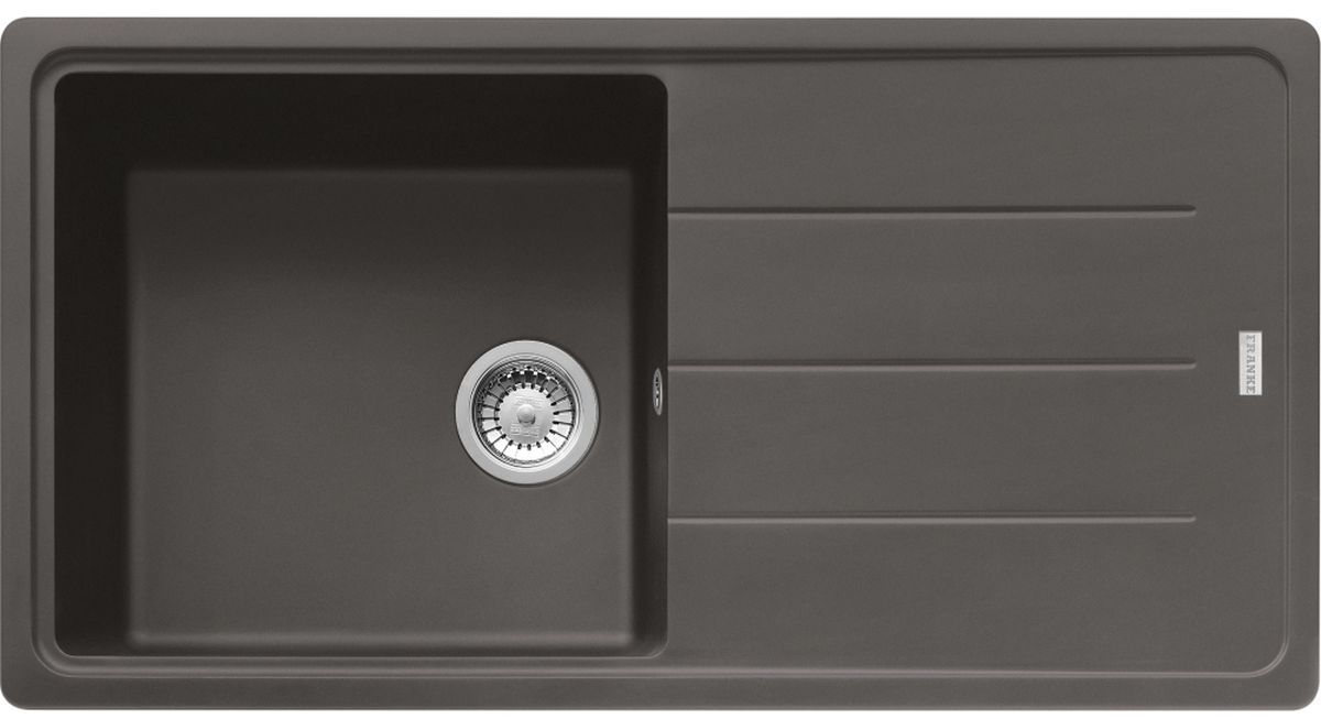 Franke Basis évier en granit 97x50 cm gris/graphite/onyx 114.0716.318