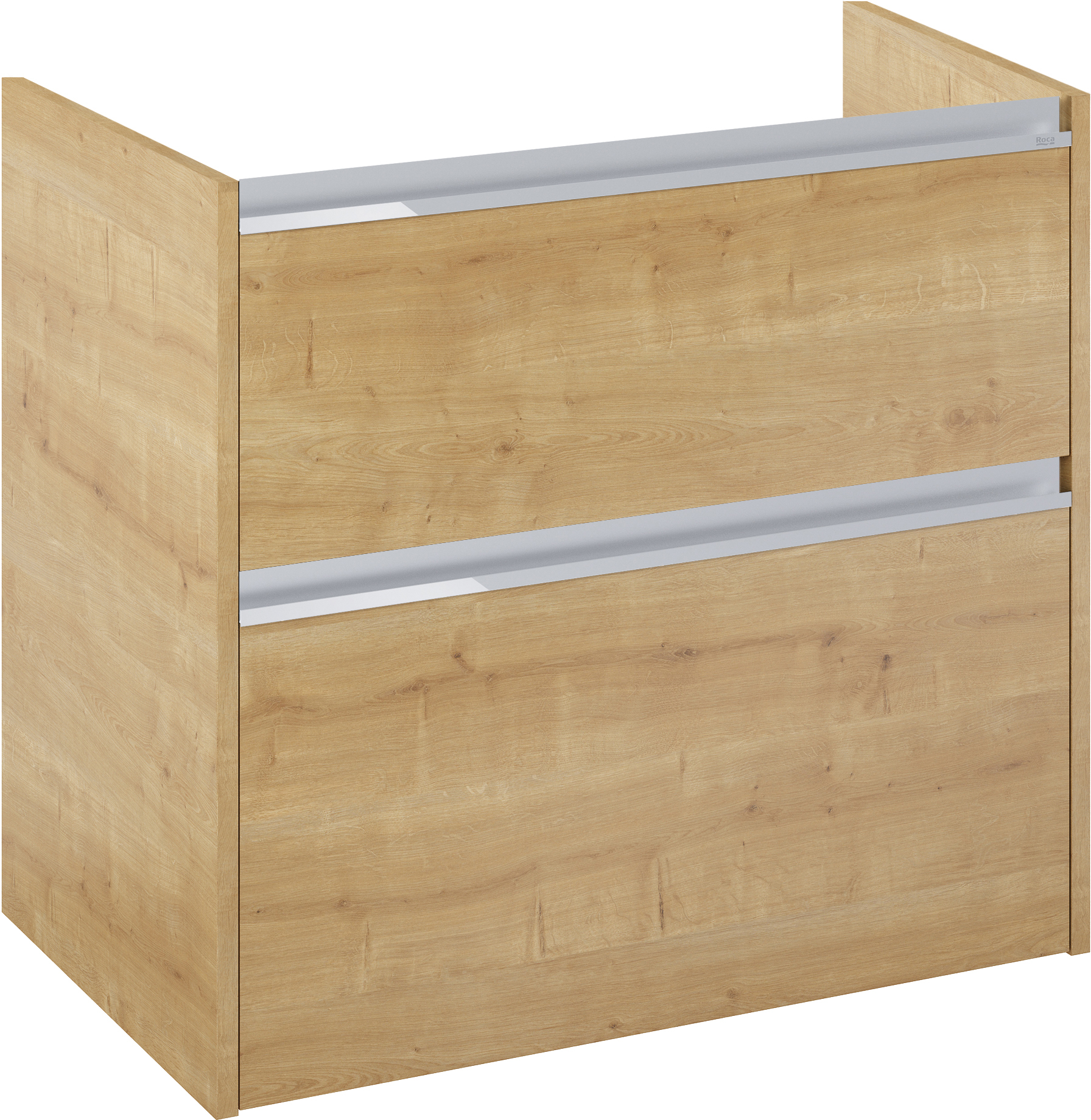 Roca Gap Pro armoire 98.5x45.1x63.5 cm sous-lavabo suspendu chêne A857902464