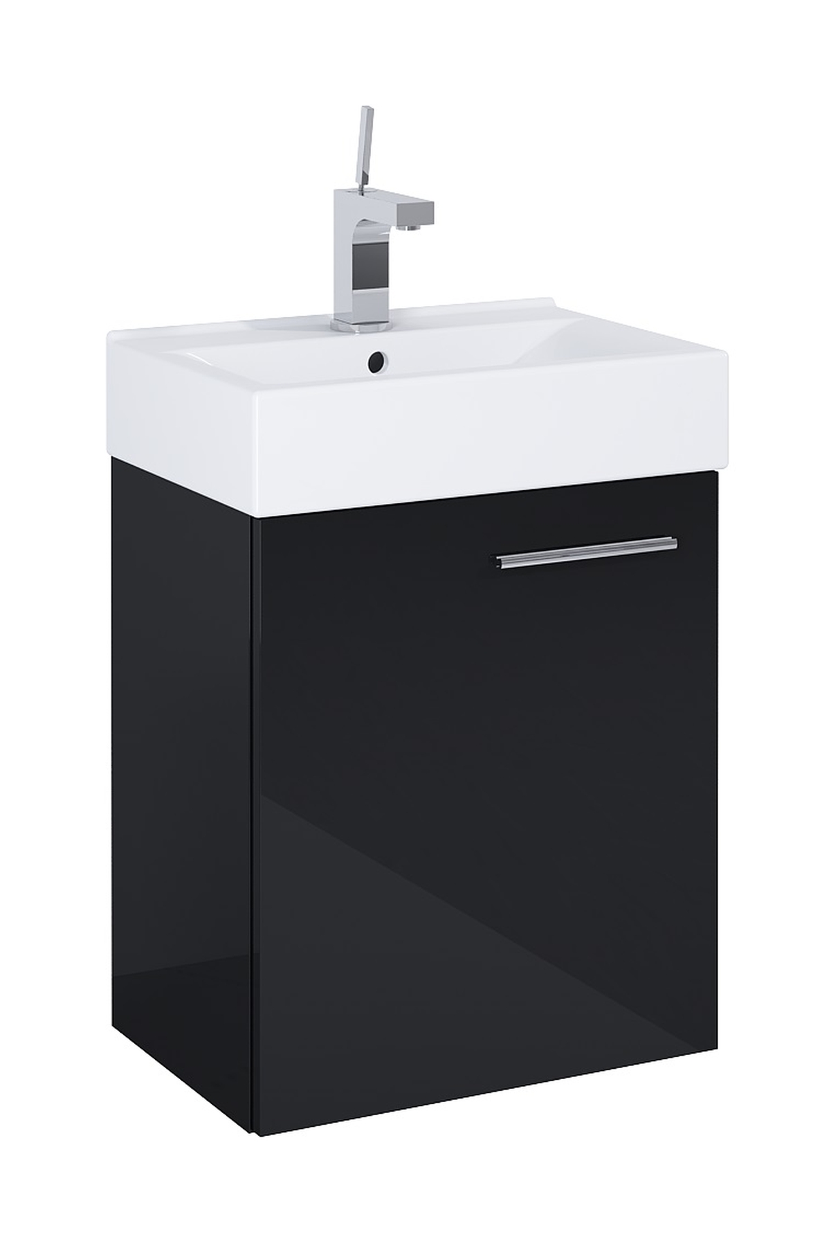 Elita Tiny lavabo avec meuble 45 cm noire RE020450153510