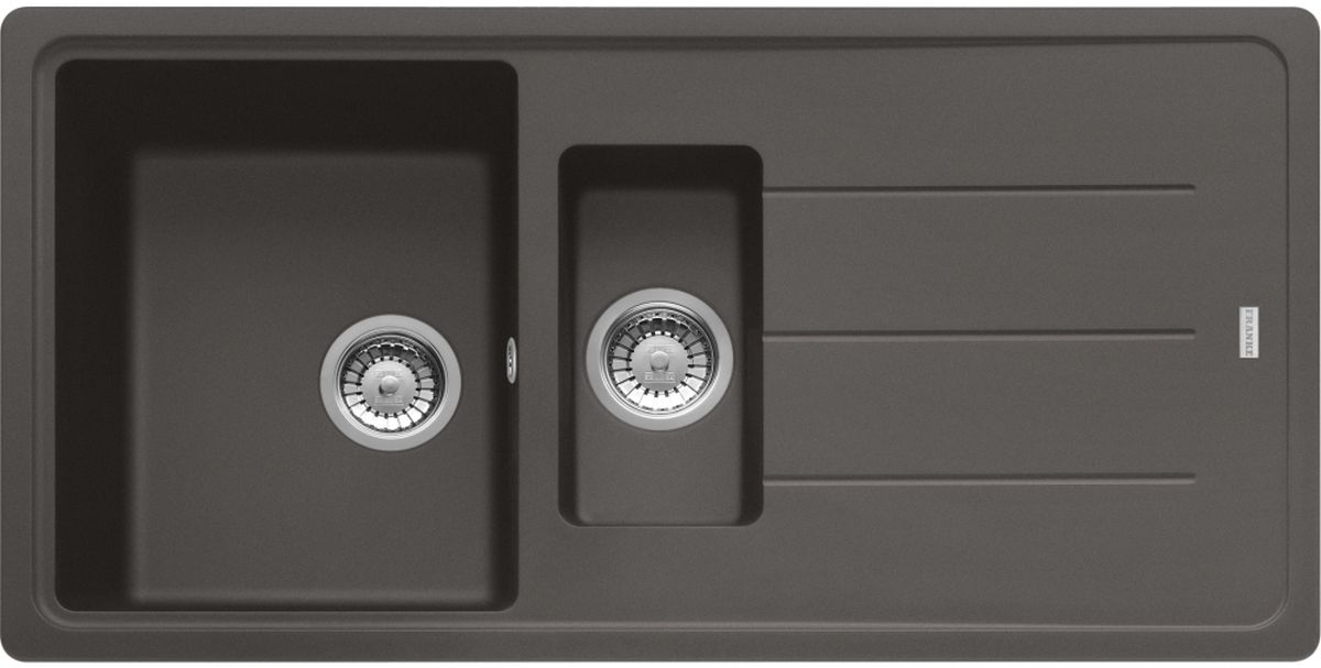 Franke Basis évier en granit 97x50 cm gris/graphite/onyx 114.0716.320