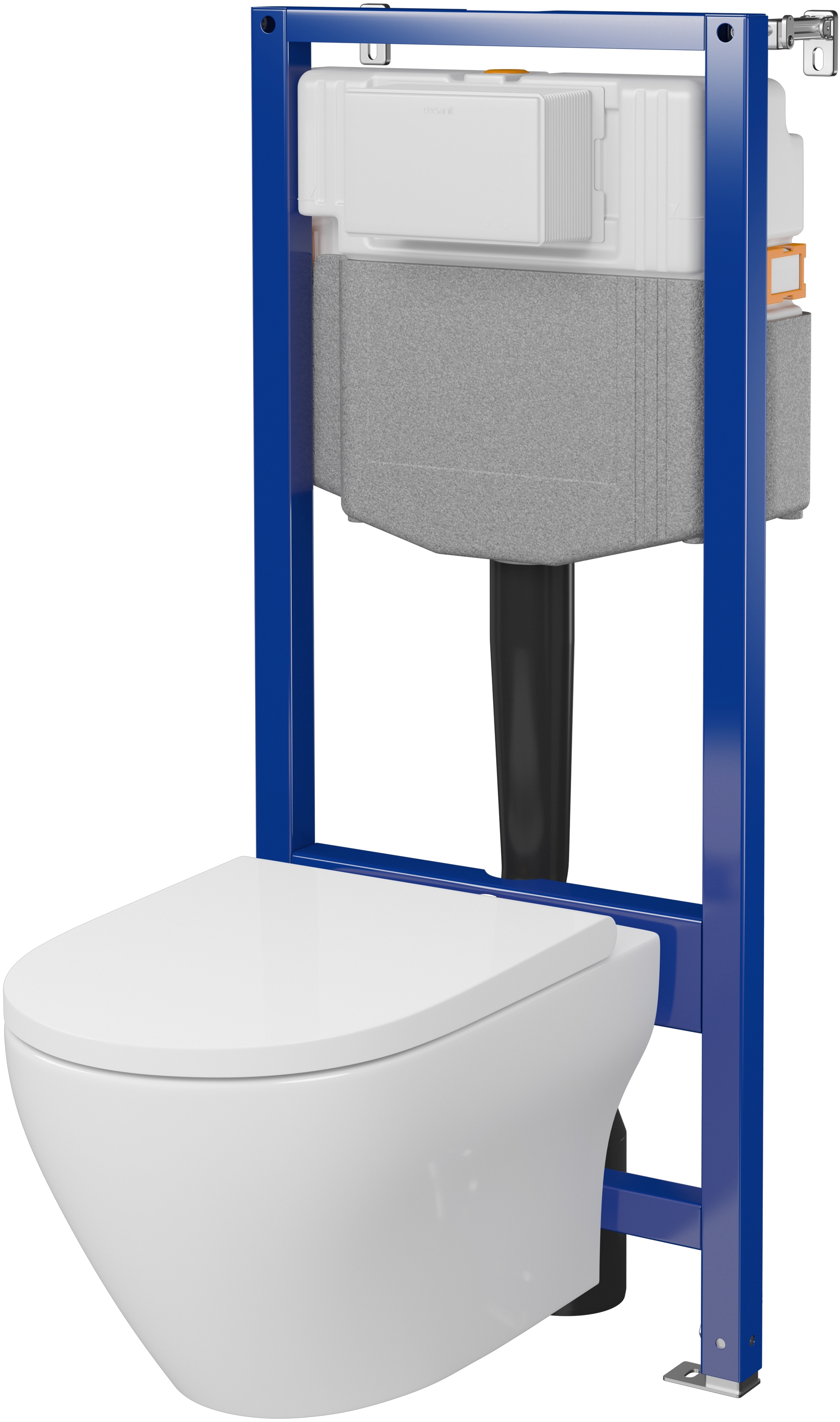 Cersanit Larga kit wc châssis + cuvette + abattant oui S701-892