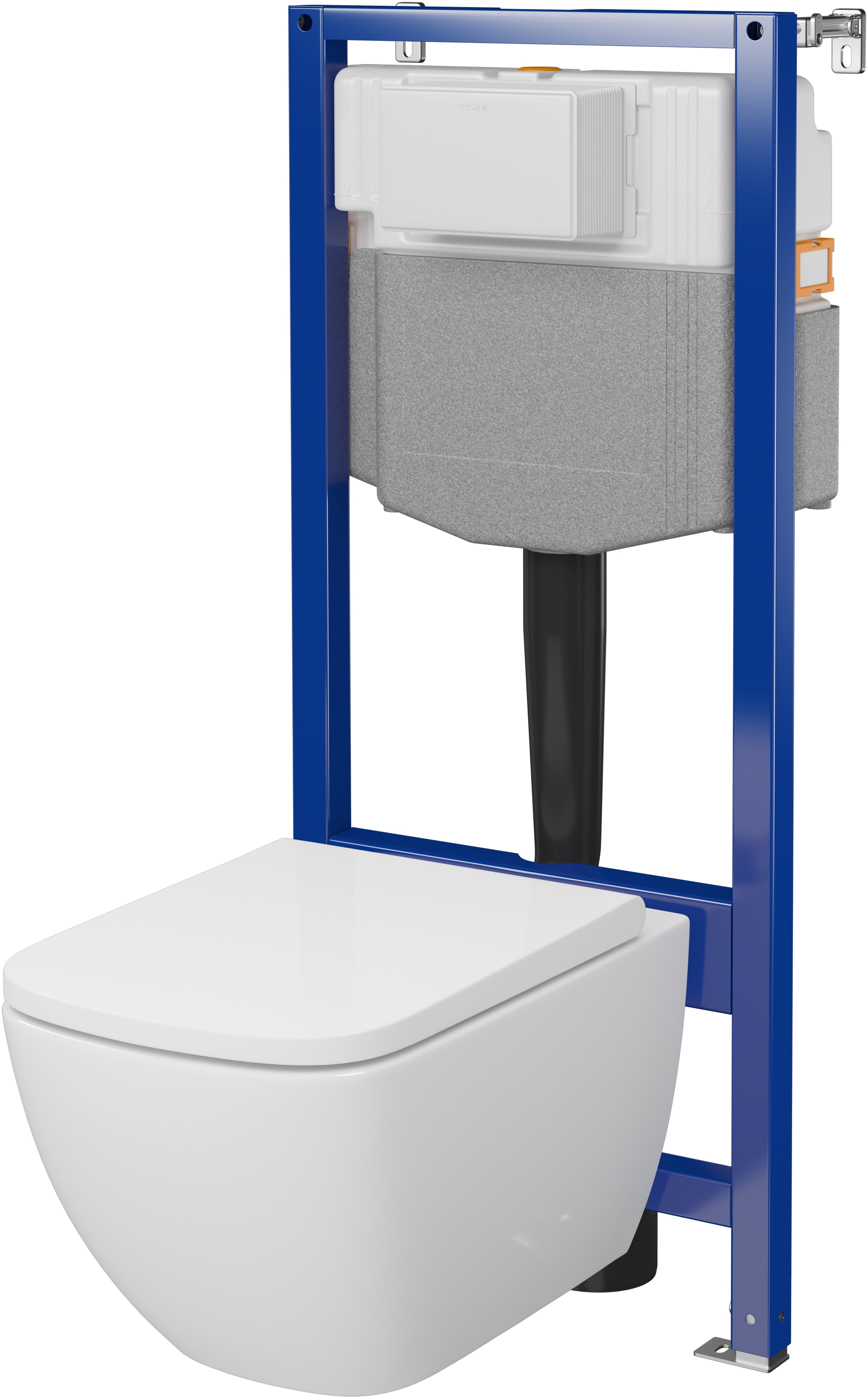 Cersanit Zen kit wc châssis + cuvette + abattant oui S701-886
