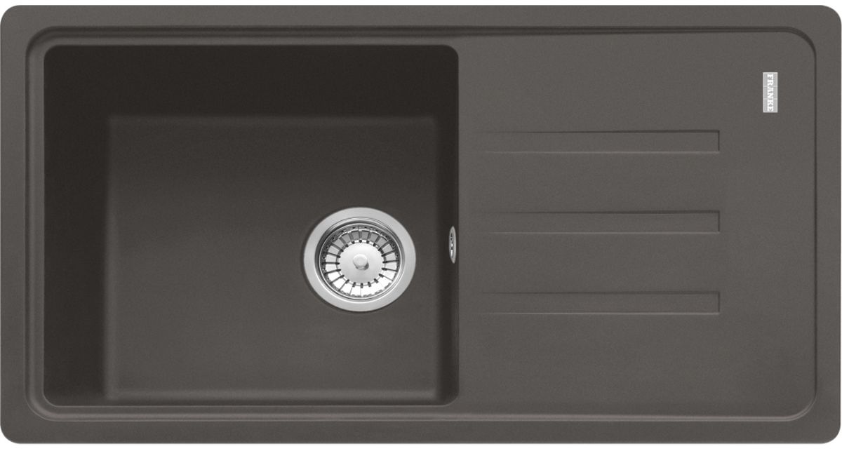 Franke Bliss évier en granit 78x43.5 cm gris/graphite/onyx 114.0716.322