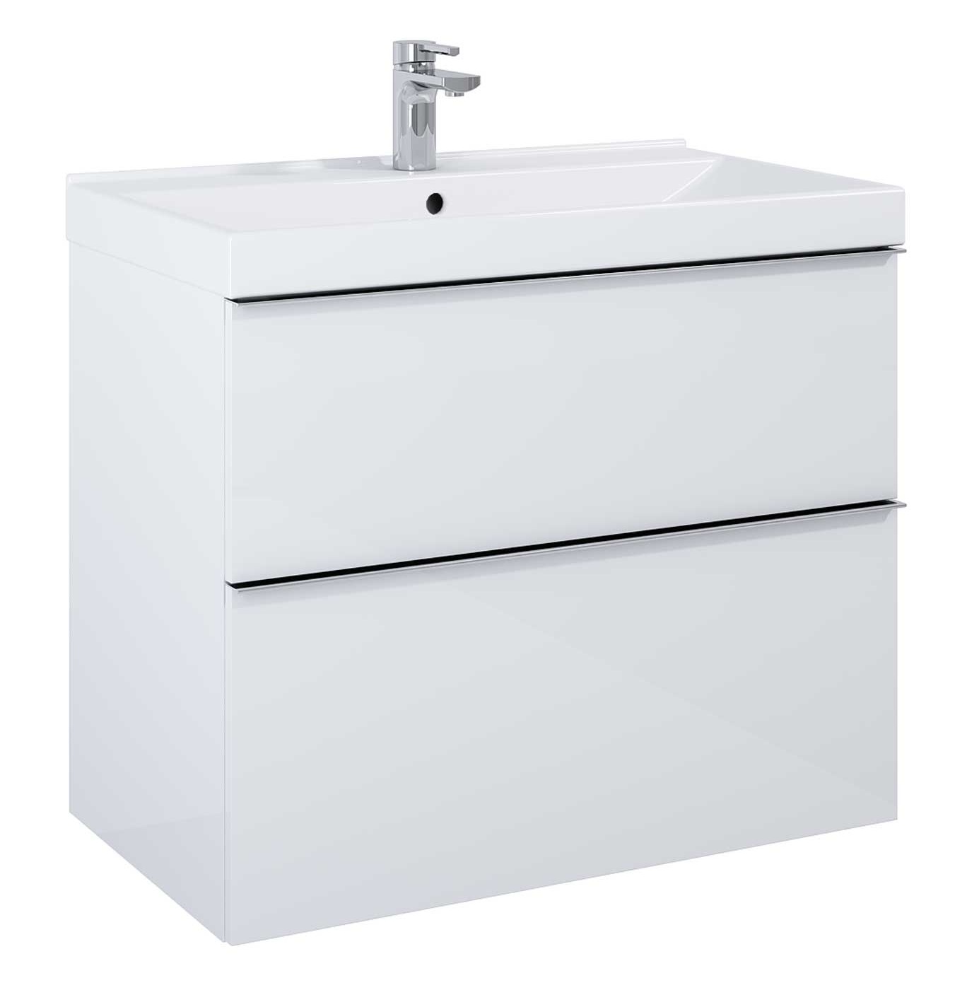 Elita Look armoire 80x44.9x63.5 cm sous-lavabo suspendu blanc RE010801028060