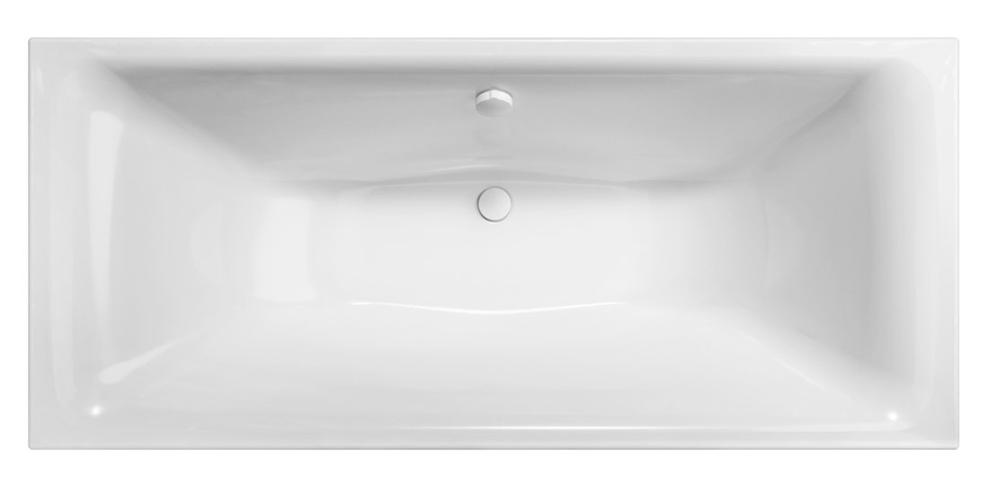 Polysan Kaldera baignoire rectangulaire 180x80 cm blanc 60611