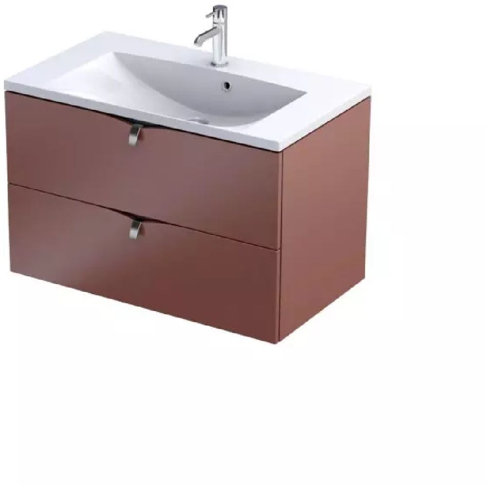 Oristo Siena armoire 80x45.5x50 cm sous-lavabo suspendu OR45-SD2S-80-19