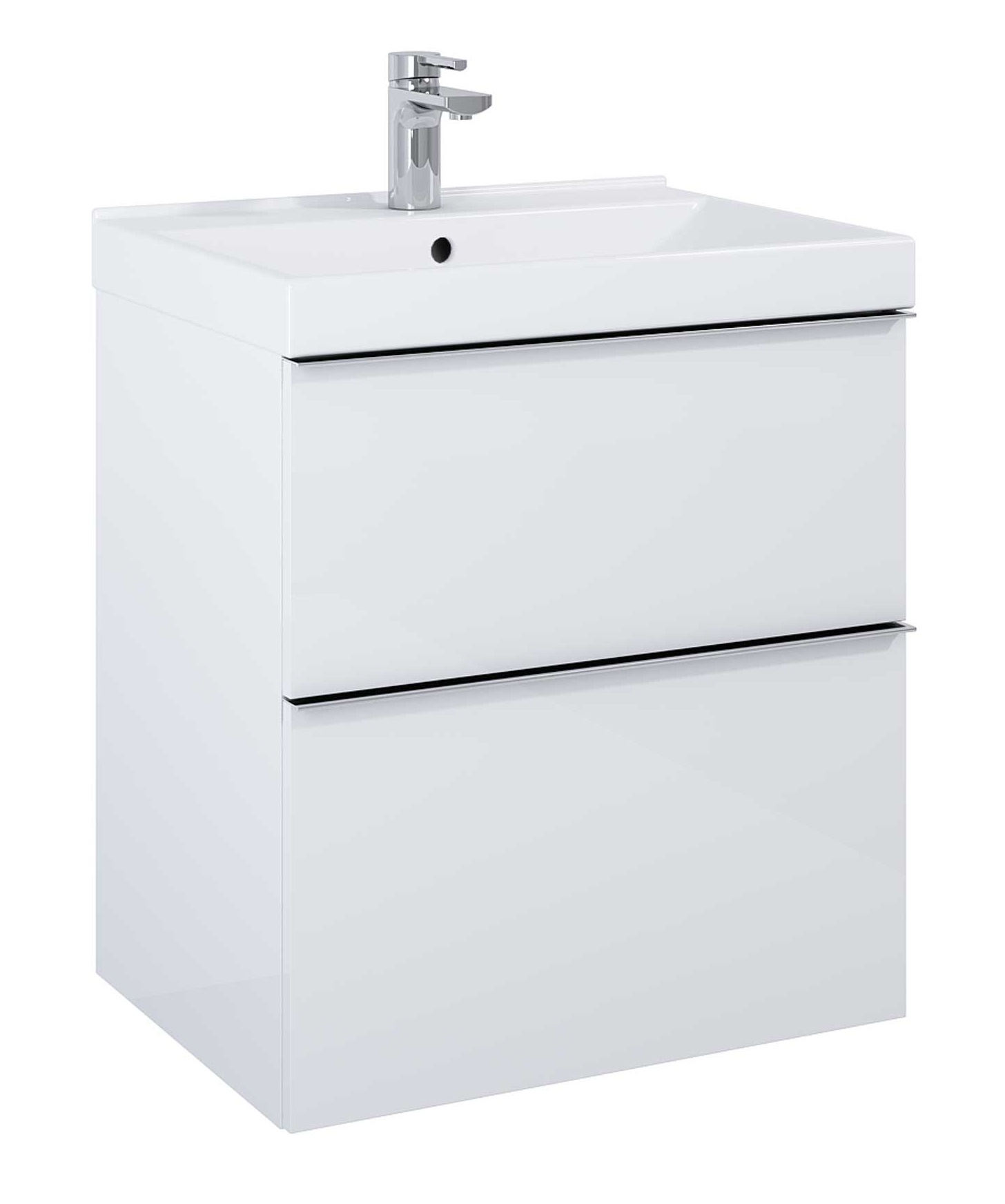 Elita Look armoire 60x44.9x63.5 cm sous-lavabo suspendu blanc RE010601025290