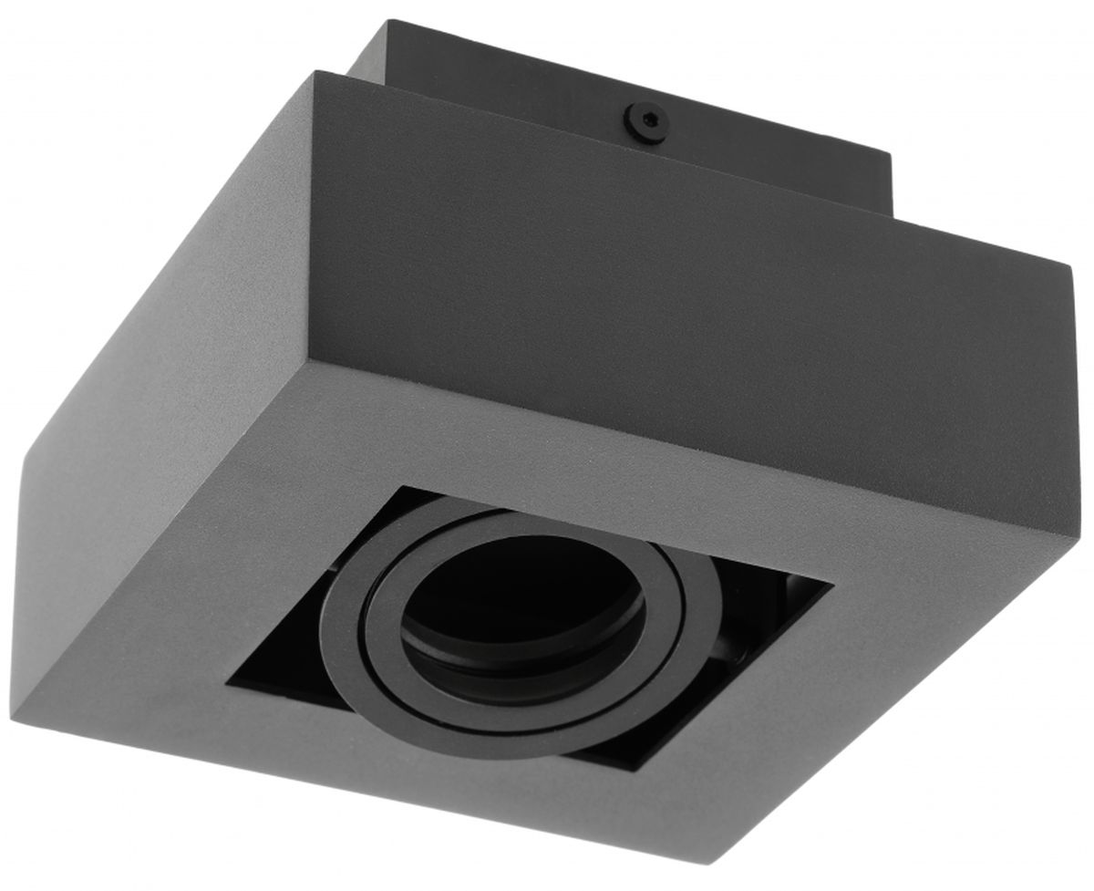 GTV Aster spot encastré 1x50 W noir OS-AS1GU10-10