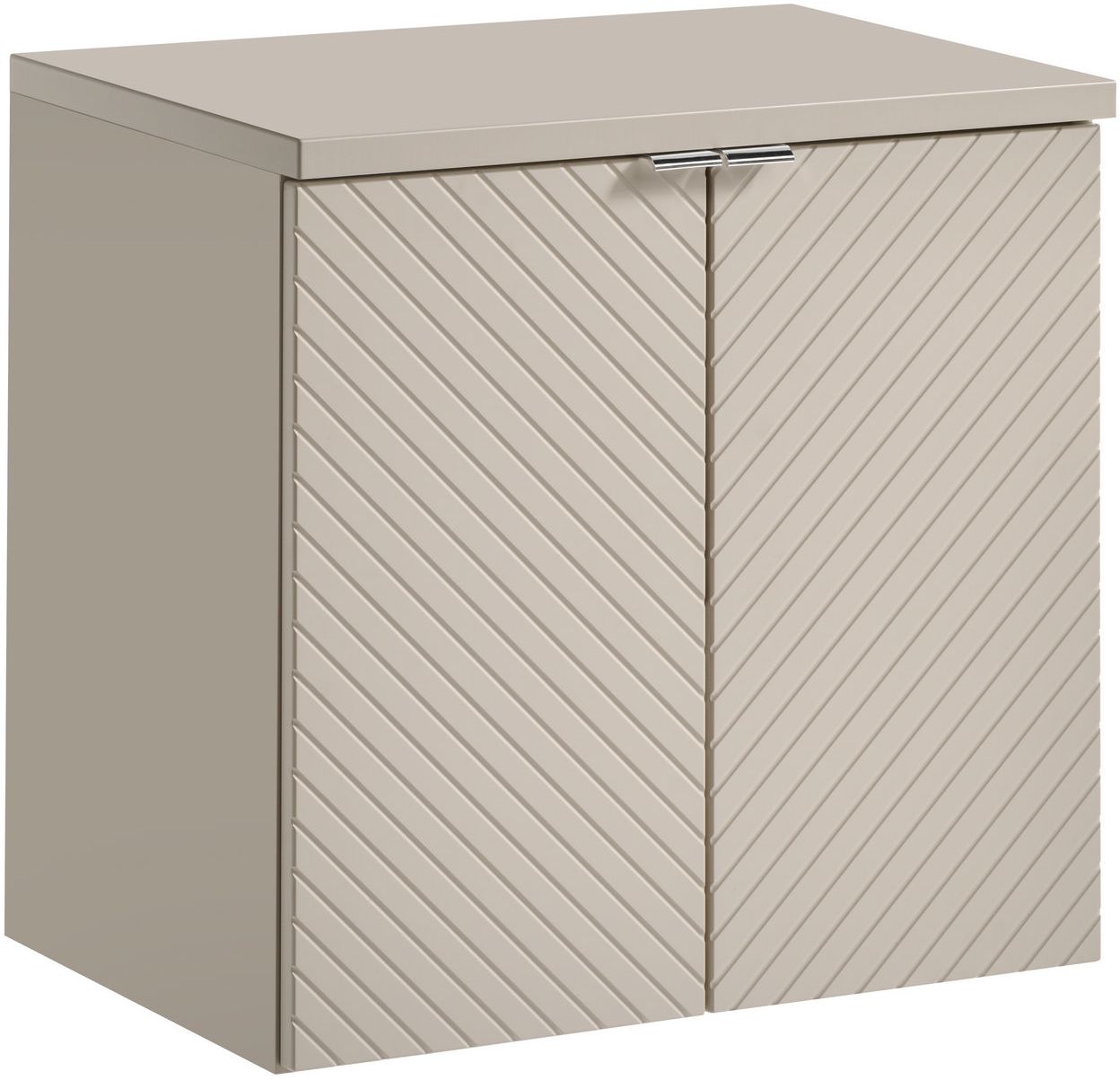 Set armoire Comad Viva Cashmere VIVA CASHMERE 82-60-2D, plan de travail Comad Nova Cashmere NOVA CASHMERE 89-60